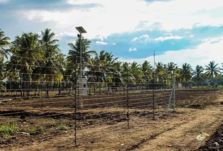 Agricultural Solar Fencing Perimeter