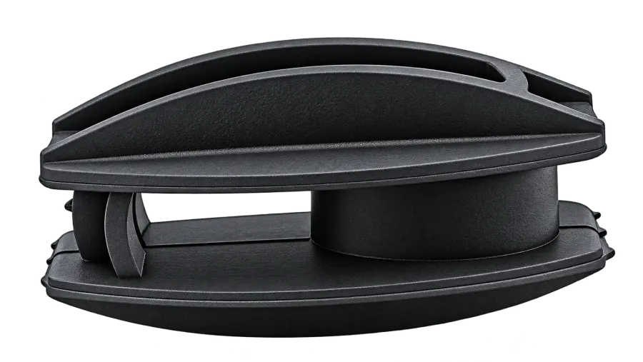 Aerodynamic Offset Wire Guide Insulator